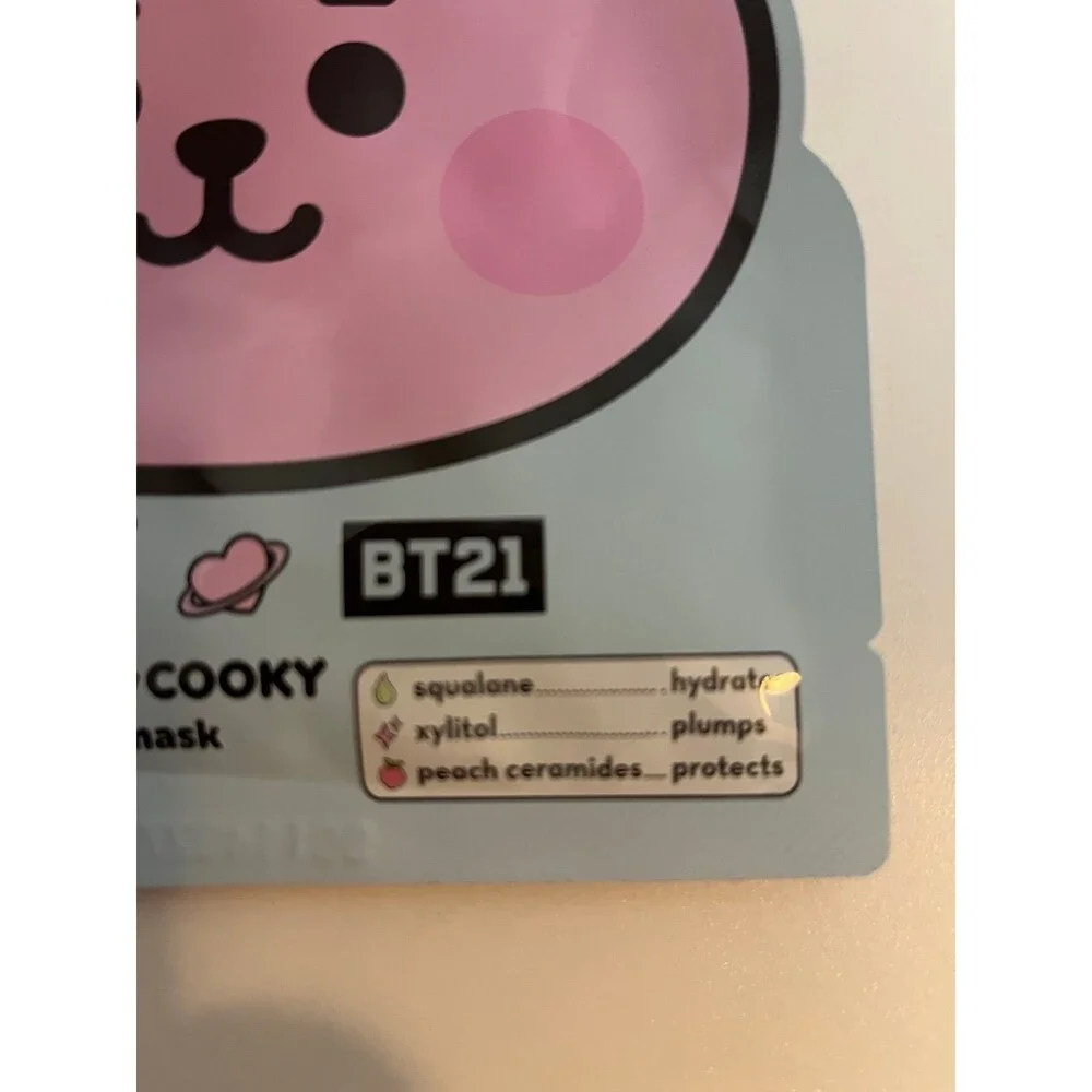 Pack of 6!! The Crème Shop BT21 Hydration Sheet Masks